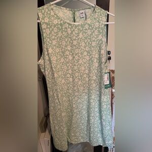 TWIK BY SIMONS 100% VISCOSE FLORAL DRESS 18” PTP